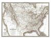 1832 Lapie Map of the United States of America: Canada, New Bruswick and part of New Britain