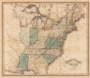 1819 Lizars Map of the United States