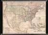 1822 Melish Wall Map of the United States