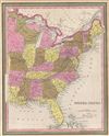 1846 Mitchell Map of the United States