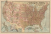 1902 National Publishing Map of the United States and Territories