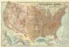 1902 National Publishing Map of the United States and its Territories