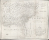 1800 Purcell Map of the United States w/ State of Franklinia