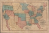 Map of the United States of America with its Territories and Districts. Including also a part of Upper and Lower Canada and Mexico. - Main View Thumbnail