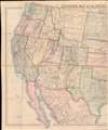 Stanford's Map of the United States and part of the Dominion of Canada. - Alternate View 3 Thumbnail