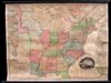 1829 Tanner Wall Map of the United States