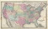 1856 Colton Map of the United States