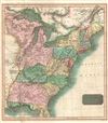 1814 Thomson Map of the United States