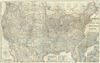 1883 McNally Railroad Map of United States