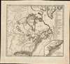 1752 Buache / Guettard 'First' Geological Map of the United States