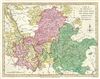 1793 Wilkinson Map of the Upper Rhine, Lower Rhine and Franconia, Germany