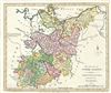 1791 Wilkinson Map of Upper Saxony, Germany