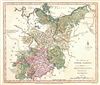 1794 Wilkinson Map of Upper Saxony, Germany