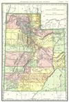1888 Rand McNally Map of Utah