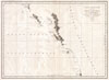 1786 La Perouse Map of Vancouver and British Columbia, Canada