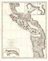 1799 Vancouver Map of Vancouver Island, Washington, and Puget Sound
