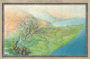 Digital Image: 1935 Sulzer Bird's-Eye View Map of East Africa