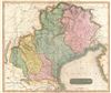 1816 Thomson Map of the Venetian States (northeast Italy)
