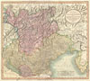 1799 Cary Map of Mantua, Venice and Tyrol, Italy