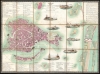 1841 Giuseppe Kier Plan of City Map of Venice, Italy