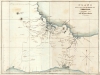 1861 Justo Klevitz Seminal Manuscript Map of Veracruz and Oaxaca