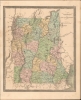 1849 Greenleaf Map of Vermont and New Hampshire