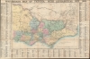 1869 Whitehead Map of Victoria, Australia, During the Victoria Gold Rush