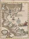 A Carte Faite sur les Lieux part Daniel Tavernier in plusieurs Voiages qu il a fait au Tonquin. - Main View Thumbnail