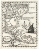 1684 Tavernier Map of Vietam and the South China Sea
