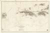 1859 Direccion Hidrografia Nautical Chart or Map of the Virgin Islands