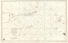 1804 Direccion Hidrografica Nautical Chart or Map of the Virgin Islands