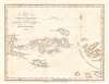 1794 Stockdale Map of the Virgin Islands