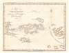 1794 Stockdale Map of the Virgin Islands