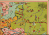 1900 Saussine Map and Game Board of Europe (unmounted proof)