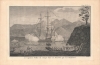 1774 Hawkesworth / Benard View of the HMS Dolphin in Tahiti
