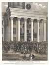 1887 Matthew Teirney View of the Inauguration of Jefferson Davis
