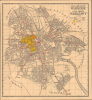 Plan der Stadt Warschau / Plan miasta Warszawy. - Main View Thumbnail
