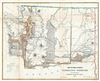 1863 Public Survey Map of Washington Territory