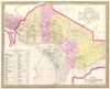 1850 Mitchell Map of Washington D.C. & Georgetown