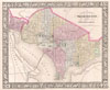 1866 Mitchell Map of Washington D.C.