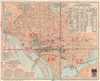 1912 Foster and Reynolds Map or Plan of Washington D.C.