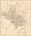 1882 Strangers Guide Map or City Plan of Washington D.C. and Georgetown