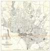 1901 Norris Peters Map of Washington D.C. w/ Typhoid Malaria Mortality