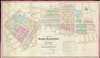 1869 Holmes Map of Washington Square Park, West Village, New York City