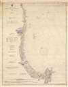 1913 U.S.C.G.S. Nautical Chart / Map of Cape Ann, North Shore, Massachusetts