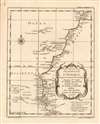 1780 Bellin Map of the West Coast of Africa, from Gibraltar to Guinea-Bissau