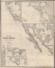 1887 Imray Map of the California: Mendocino to Cabo San Lucas