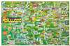 1986 Zell-Breier Pictorial Map of West Hollywood, Florida