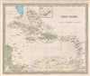 1846 Bradford Map of the West Indies