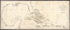 A General Chart of the West Indies, Gulf of Mexico and Caribbean Sea, showing the adjacent Coasts of the United States, Mexico, Central America, and the Spanish Main, to the Mouths of the Orinoco... - Main View Thumbnail